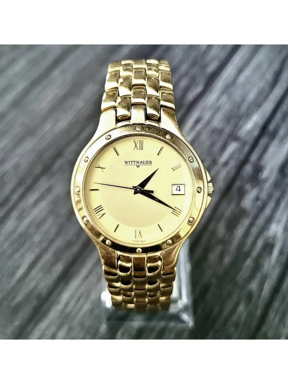 Rare Vintage Retro Wittnauer JV8223-9514‎ Swiss Mens Watch
